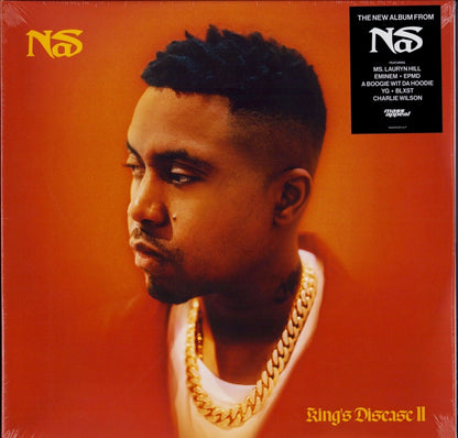 Nas ‎- King's Disease 2 Gold Vinyl 2LP