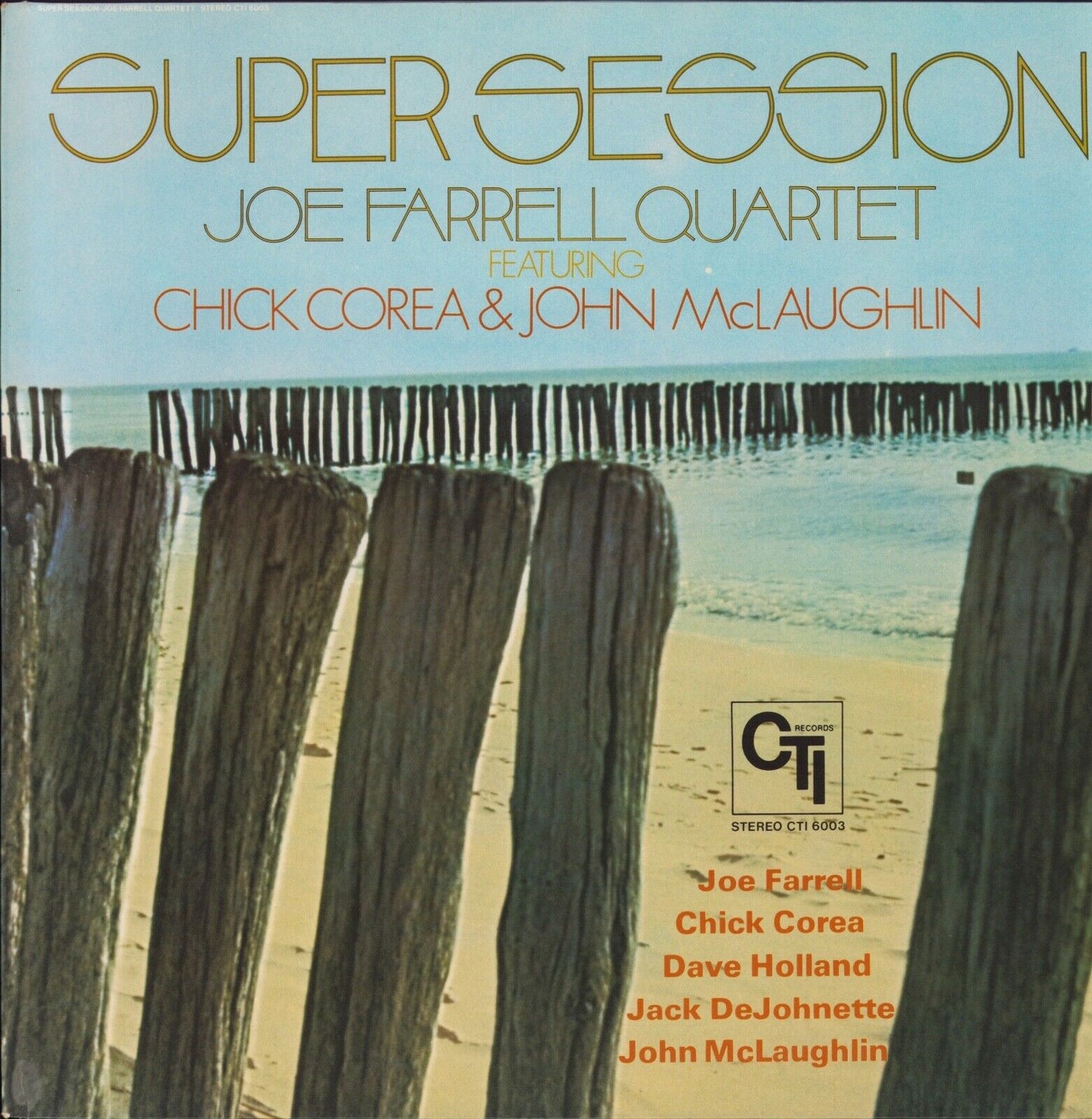 Joe Farrell Quartet Featuring Chick Corea & John McLaughlin ‎- Super Session Vinyl LP