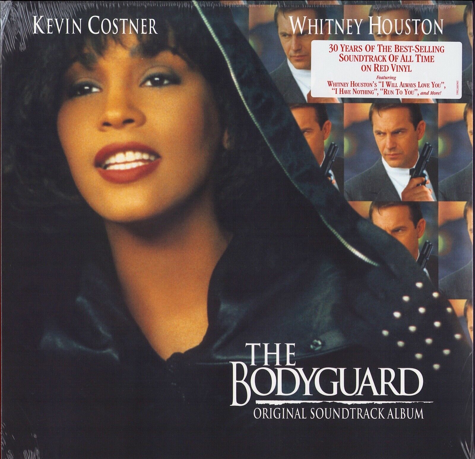 Whitney Houston The Bodyguard Original Soundtrack Red Vinyl 2LP