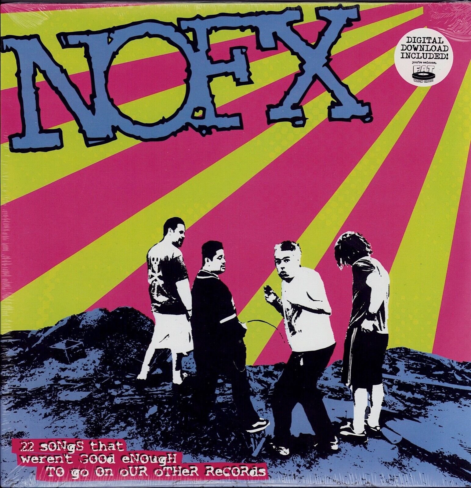 NOFX ‎- 22 Songs That Weren't Good Enough To Go On Our Other Records Vinyl LP