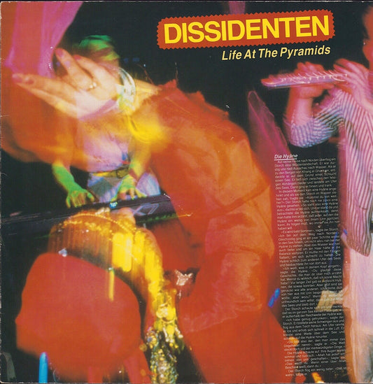 Dissidenten ‎- Life At The Pyramids Vinyl LP