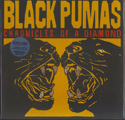 Black Pumas - Chronicles Of A Diamond Red Transparent Vinyl LP Limited Edition