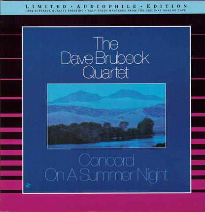The Dave Brubeck Quartet ‎- Concord On A Summer Night Vinyl LP Limited Edition