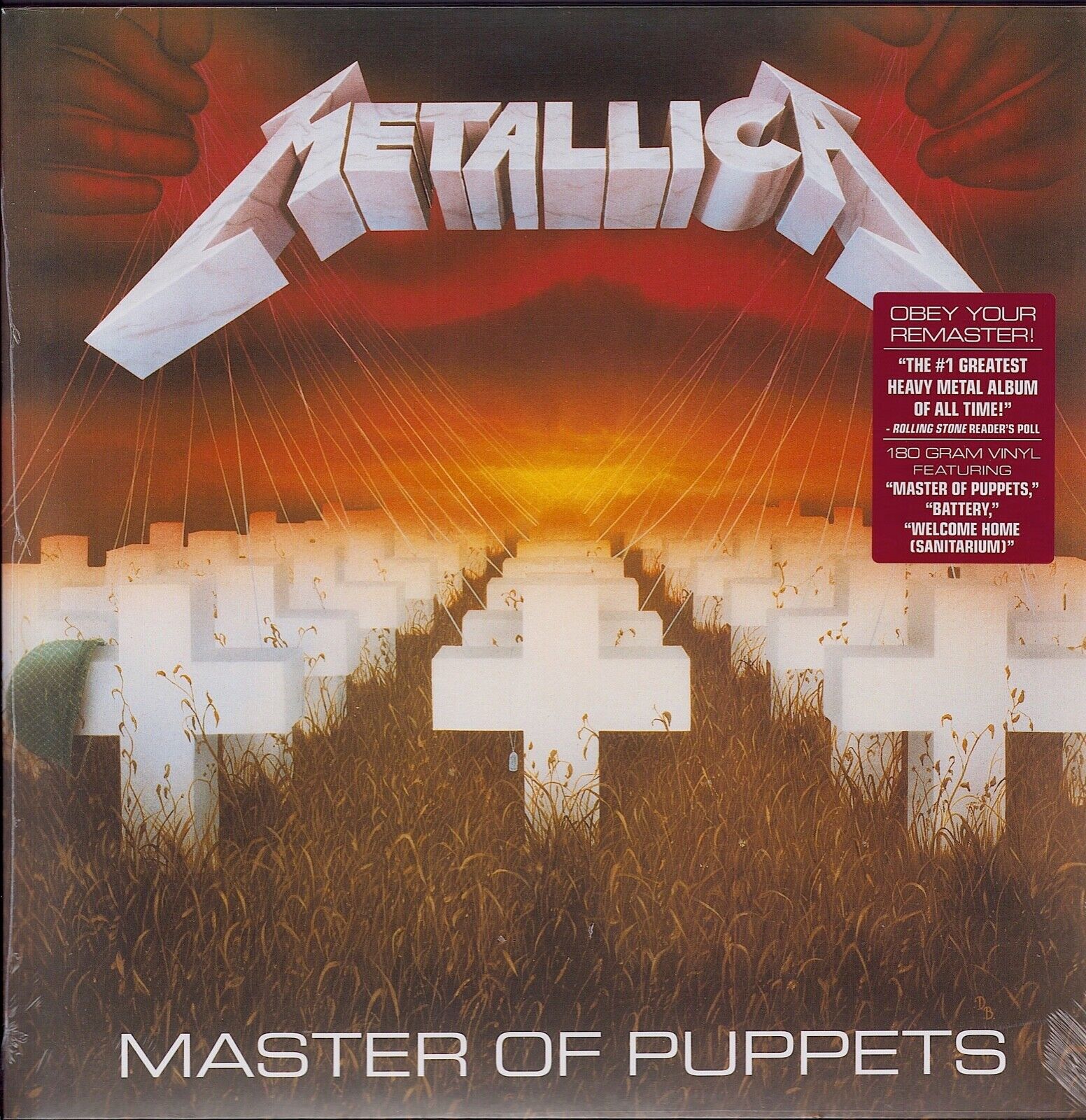 Metallica ‎- Master Of Puppets Vinyl LP