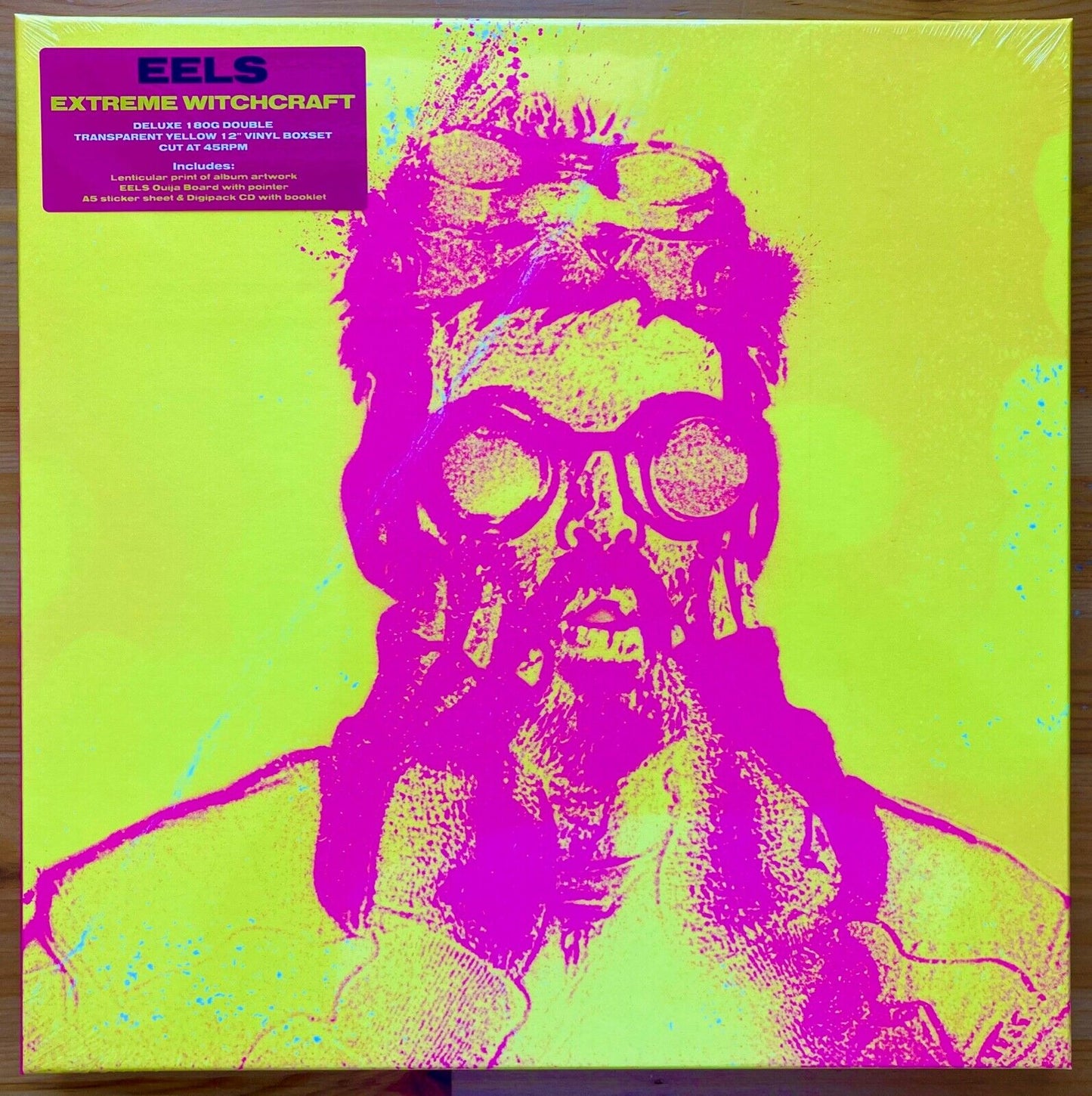 Eels - Extreme Witchcraft See My Engine Gleam Yellow Vinyl 2LP + CD Limited & Deluxe Edition
