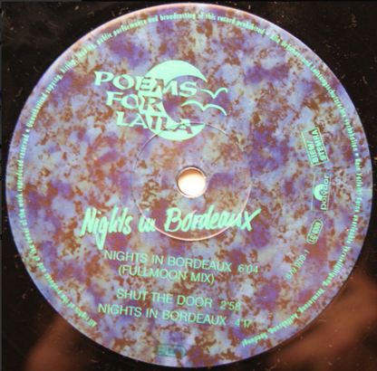 Poems For Laila ‎- Nights In Bordeaux Vinyl 12"