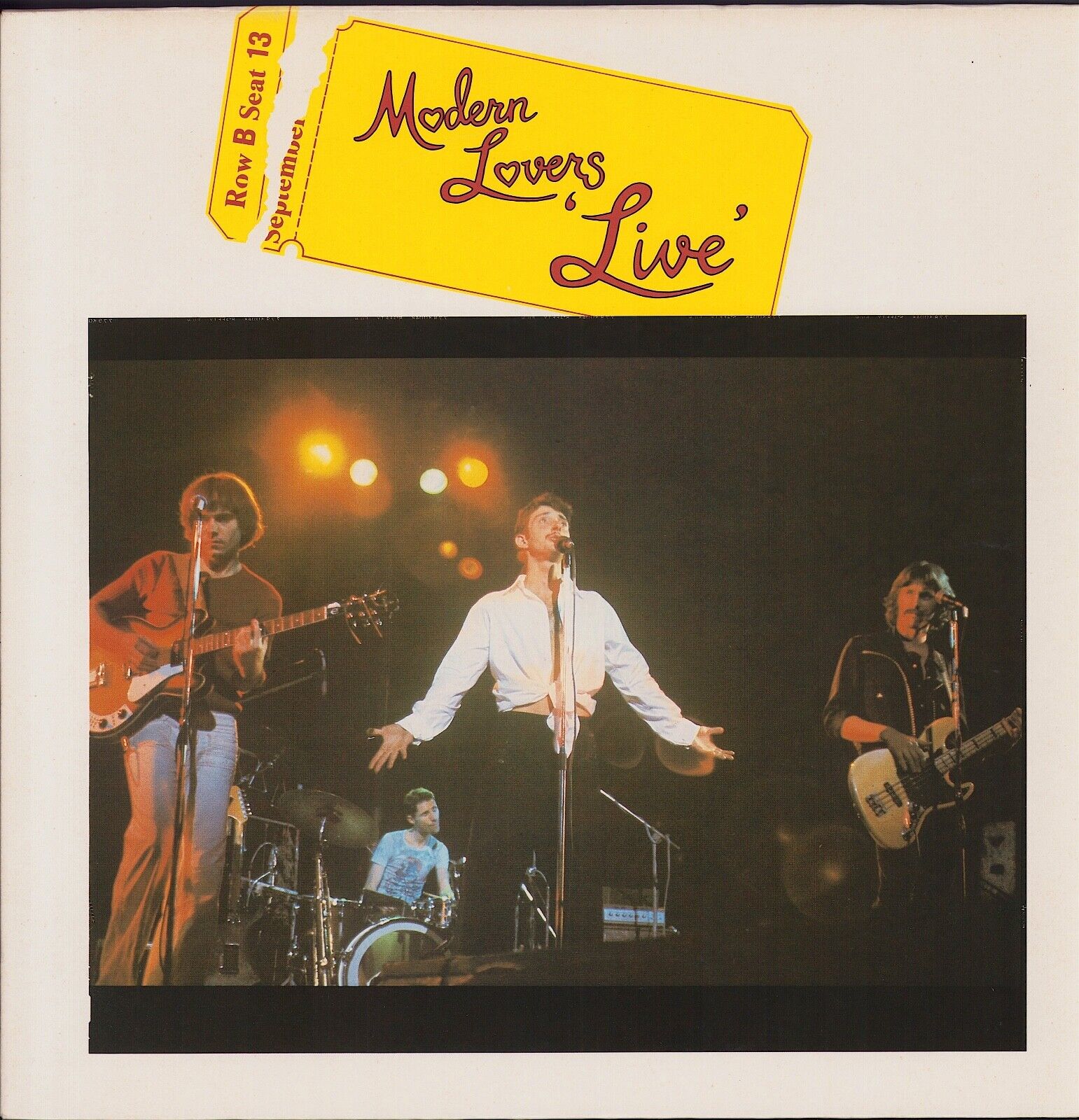 The Modern Lovers - Live Vinyl LP