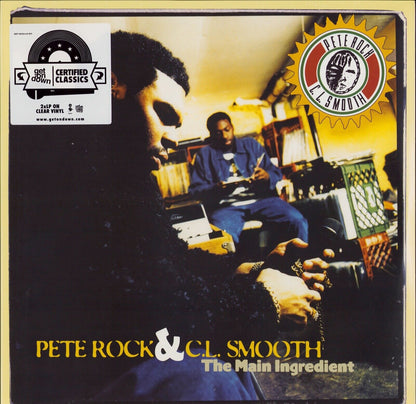 Pete Rock & C.L. Smooth ‎- The Main Ingredient Clear Vinyl 2LP