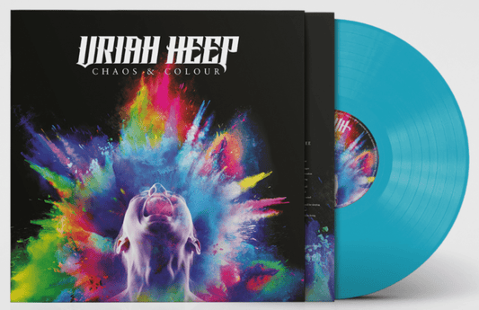 Uriah Heep ‎- Chaos & Colour Turquoise Vinyl LP Limited Edition