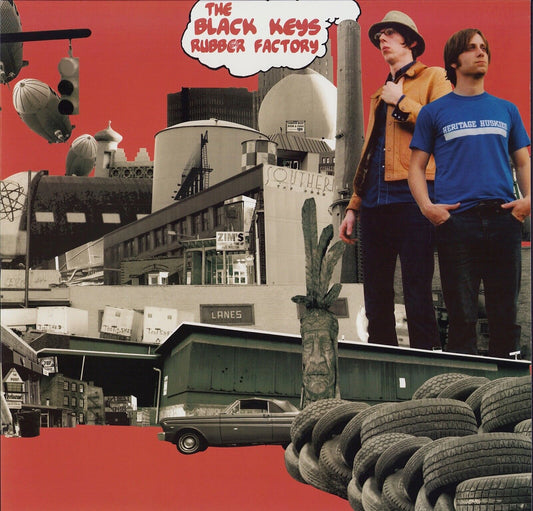 The Black Keys ‎- Rubber Factory Vinyl LP