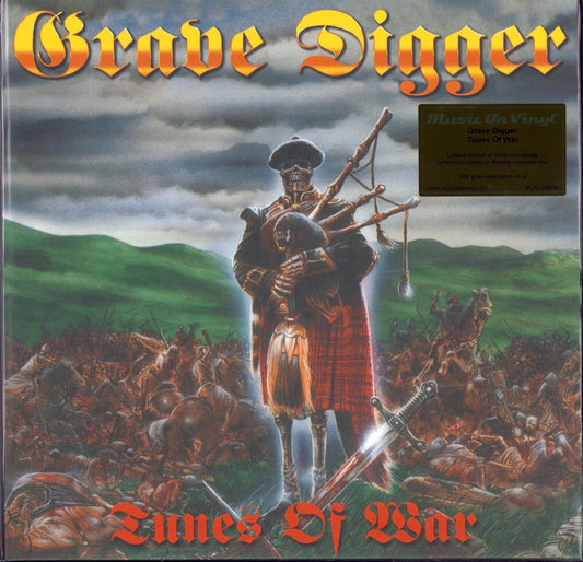 Grave Digger - Tunes Of War Flaming Vinyl LP Limited Edition