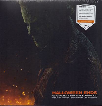 John & Cody Carpenter, Daniel Davies - Halloween Ends Orange Pumpkin Vinyl LP