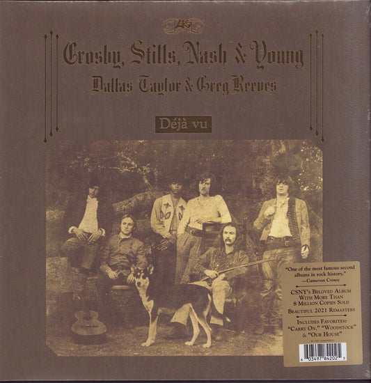 Crosby, Stills, Nash & Young ‎- Déjà Vu Vinyl LP DE