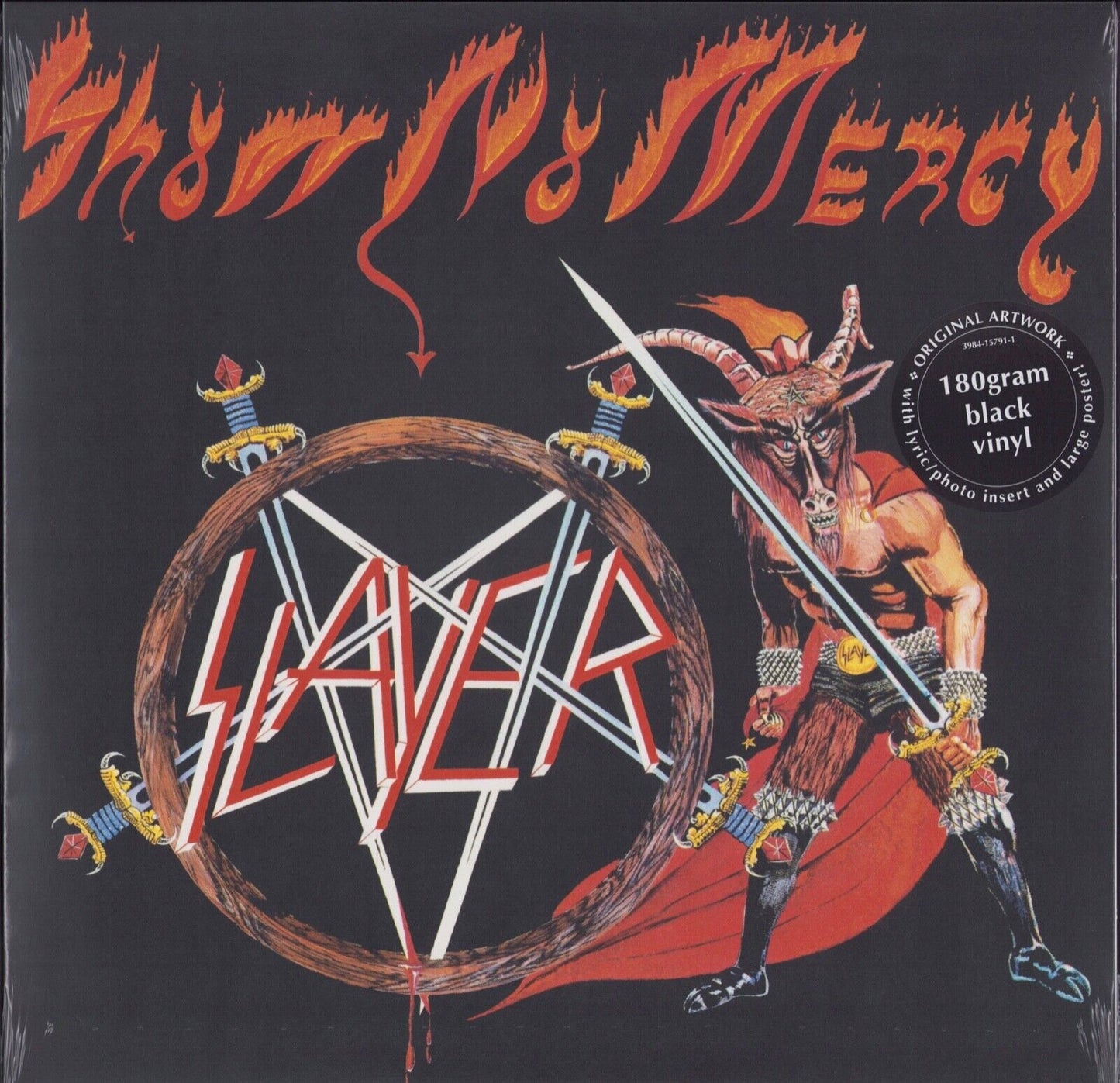Slayer - Show No Mercy Vinyl LP + Poster