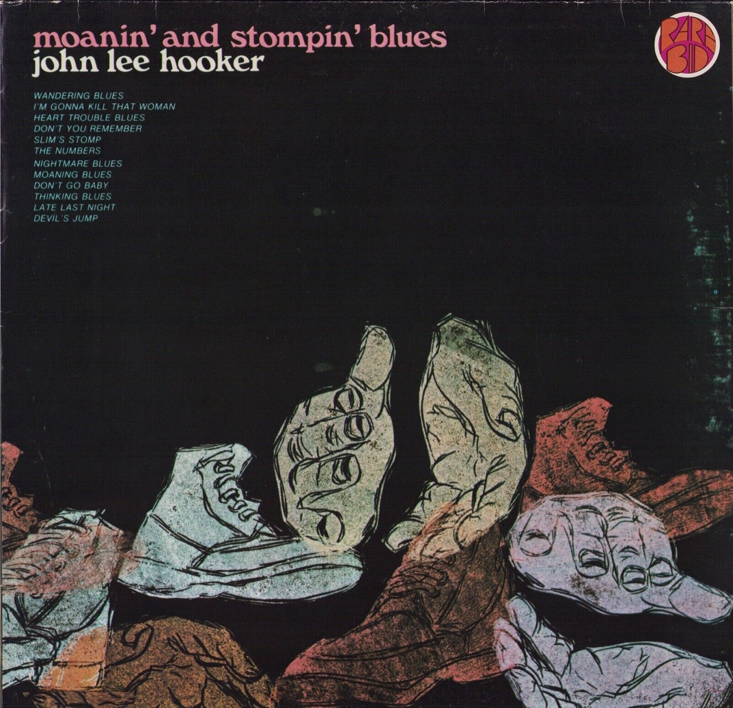 John Lee Hooker ‎- Moanin' And Stompin' Blues Vinyl LP