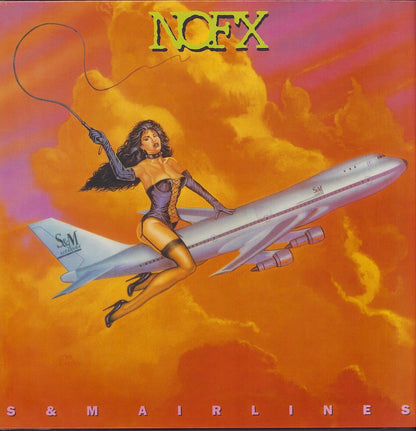 NOFX -S&M Airlines Black Vinyl LP Limited Edition