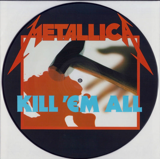 Vinilo Metallica Kill Em All Colored Red Rock Activity