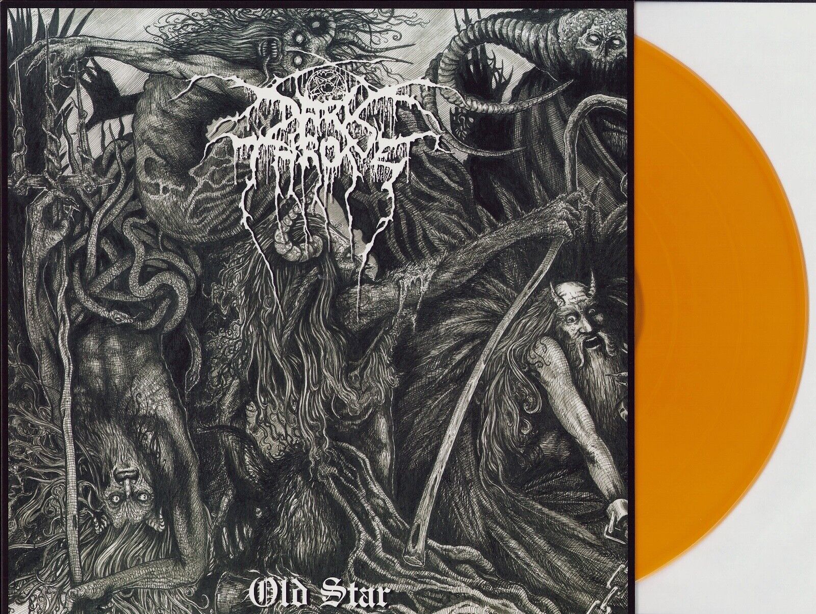 Darkthrone ‎- Old Star Orange Vinyl LP Limited Edition