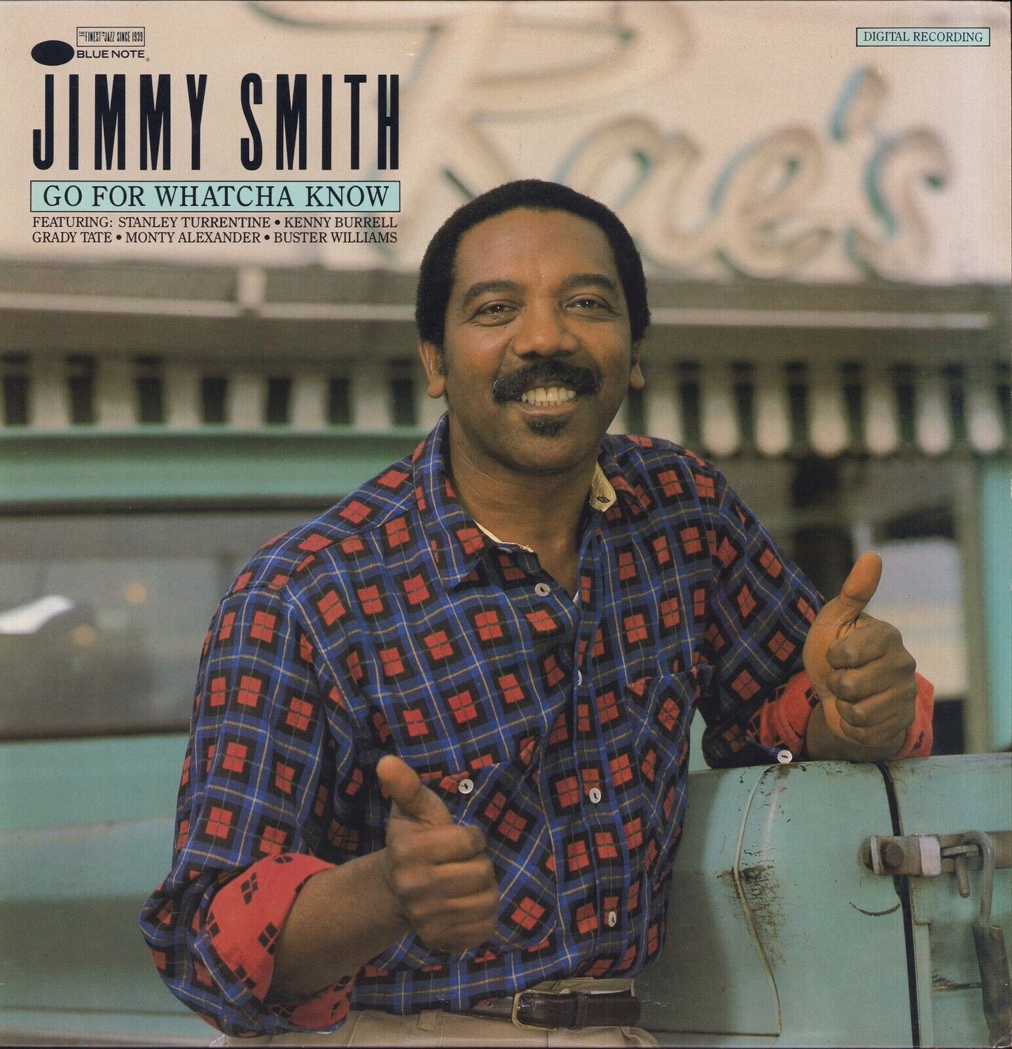 Jimmy Smith ‎- Go For Whatcha Know Vinyl LP