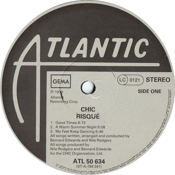 Chic - Risqué Vinyl LP