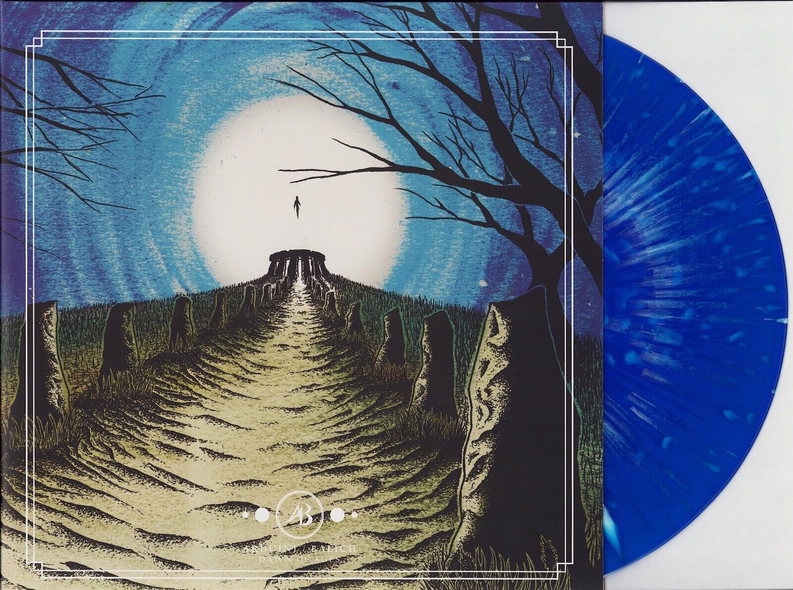 Arduini / Balich - Dawn Of Ages Blue with white Splatter Vinyl 2LP