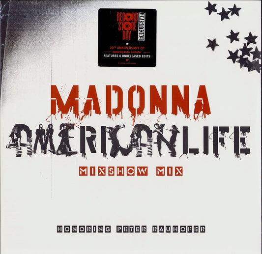 Madonna ‎- American Life Mixshow Mix Honoring Peter Rauhofer Vinyl 12" EP