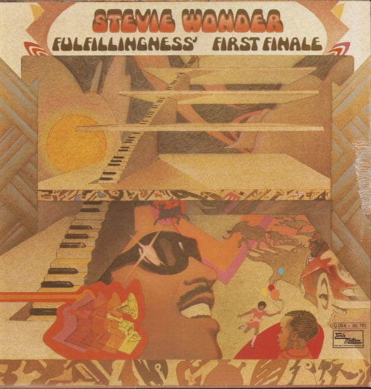 Stevie Wonder ‎- Fulfillingness' First Finale Vinyl LP