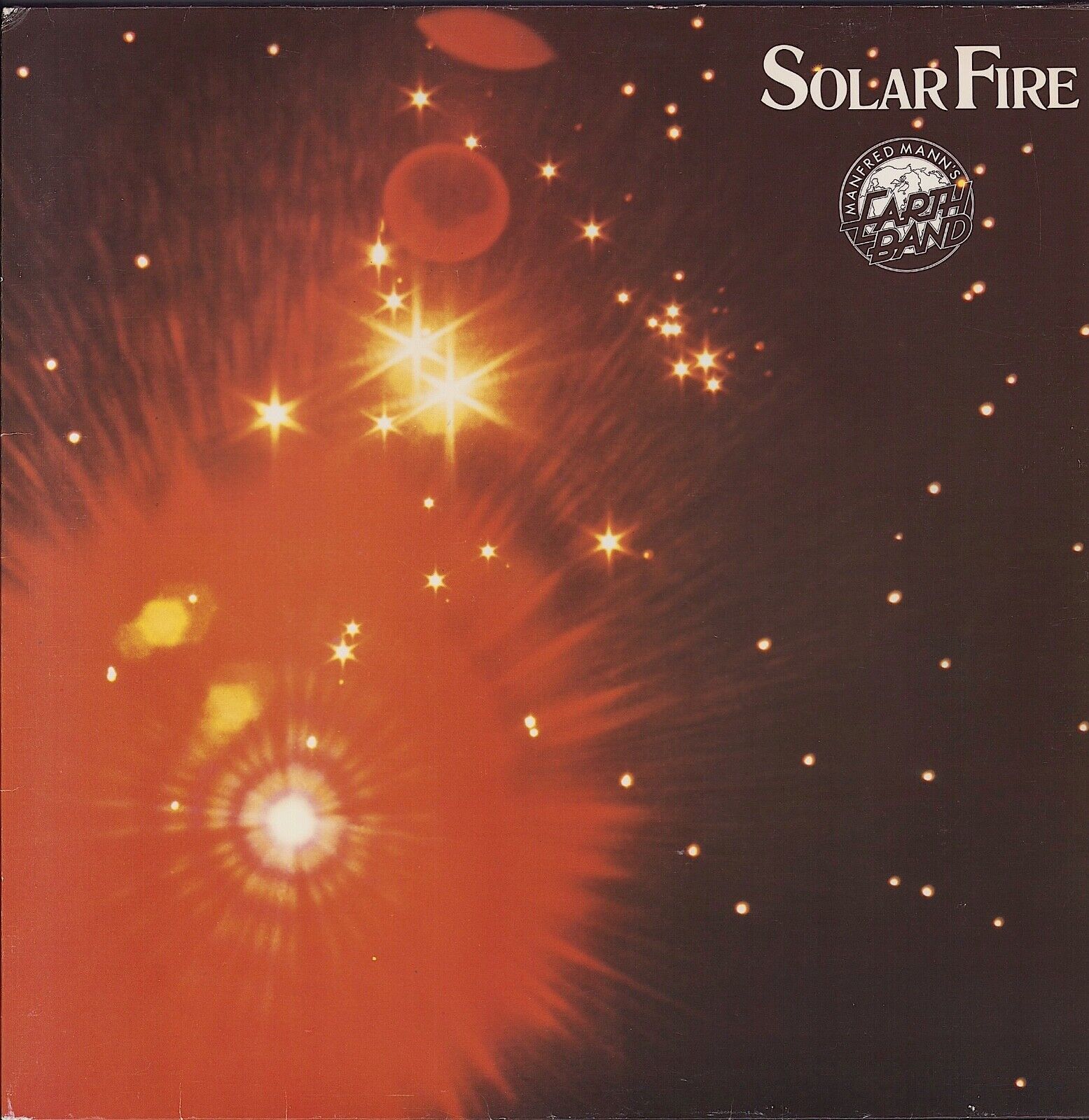 Manfred Mann's Earth Band ‎- Solar Fire Vinyl LP