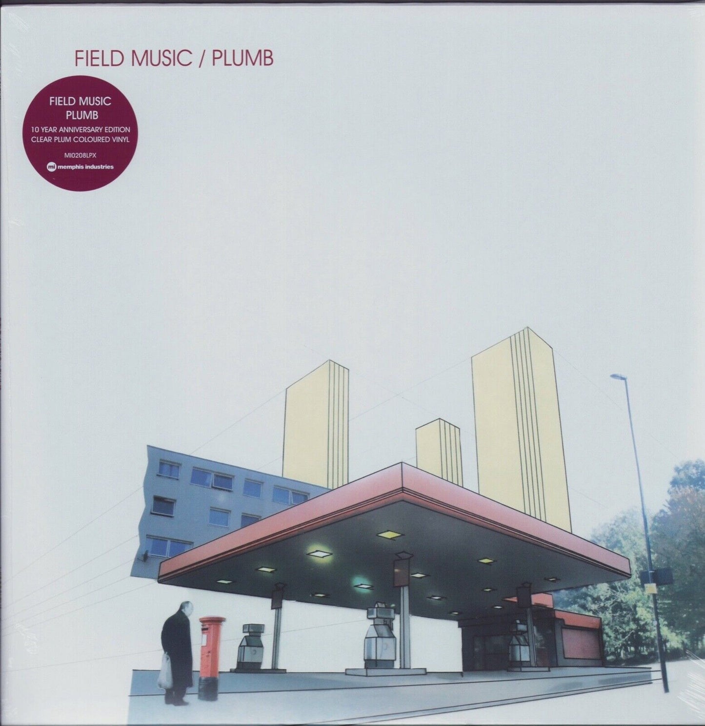 Field Music ‎– Plumb Clear Plum Vinyl LP