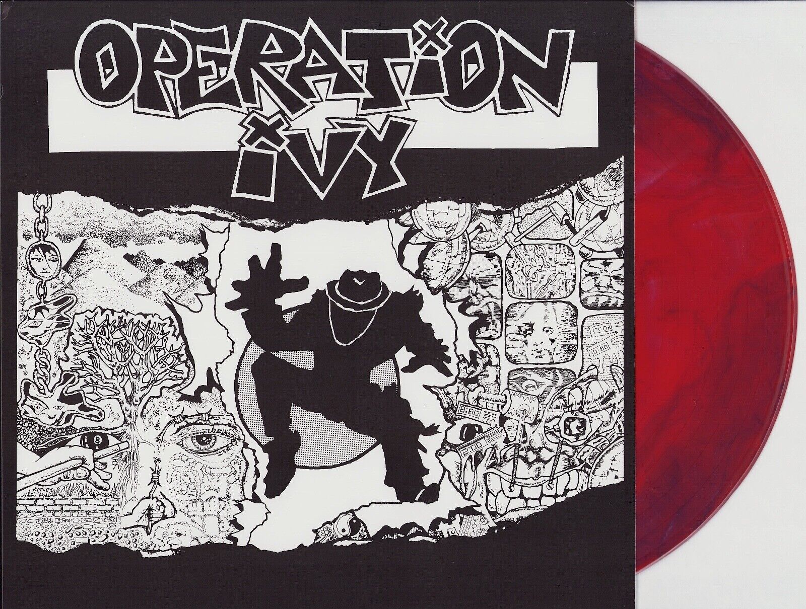 Operation Ivy - Energy LP Neon Violet Colored Vinyl 7/1000 Sealed IN offers HAND