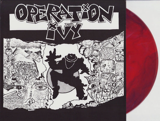 Operation Ivy ‎– Energy Red Nebula Vinyl LP Limited Edition