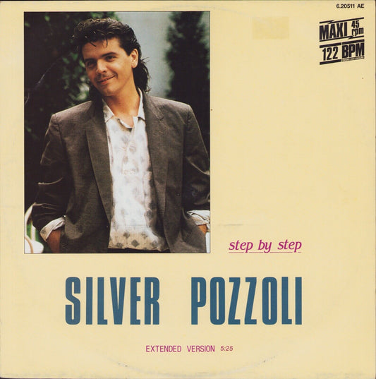 Silver Pozzoli ‎- Step By Step Yellow Transparent Vinyl 12"