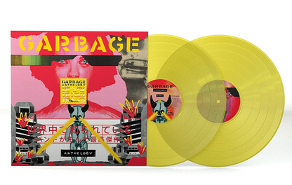 Garbage - Anthology Yellow Vinyl 2LP Limited Edition