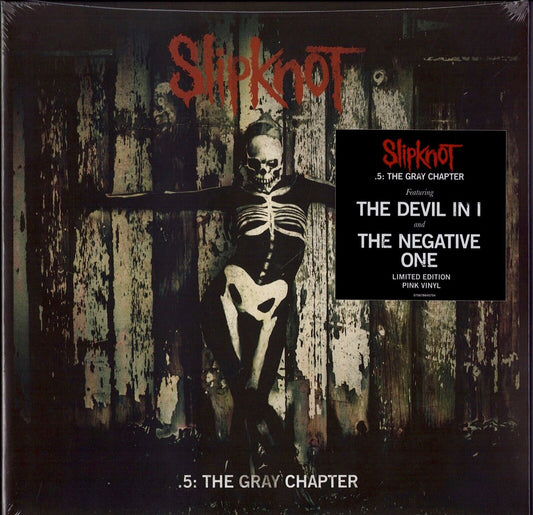 Slipknot - .5: The Gray Chapter Pink Vinyl 2LP Limited Edition