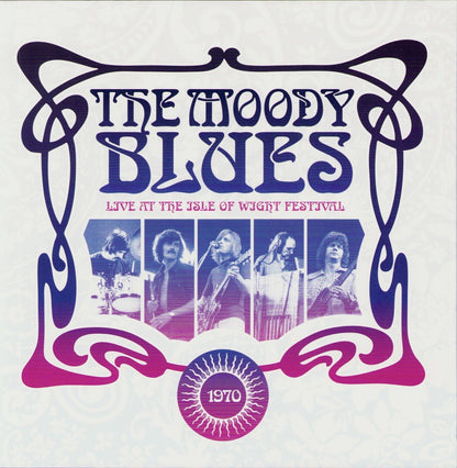 The Moody Blues ‎- Live At The Isle Of Wight Festival Violet Translucent Vinyl 2LP Limited Edition