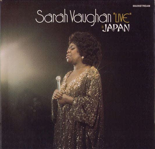 Sarah Vaughan ‎- "Live" In Japan Vinyl 2LP