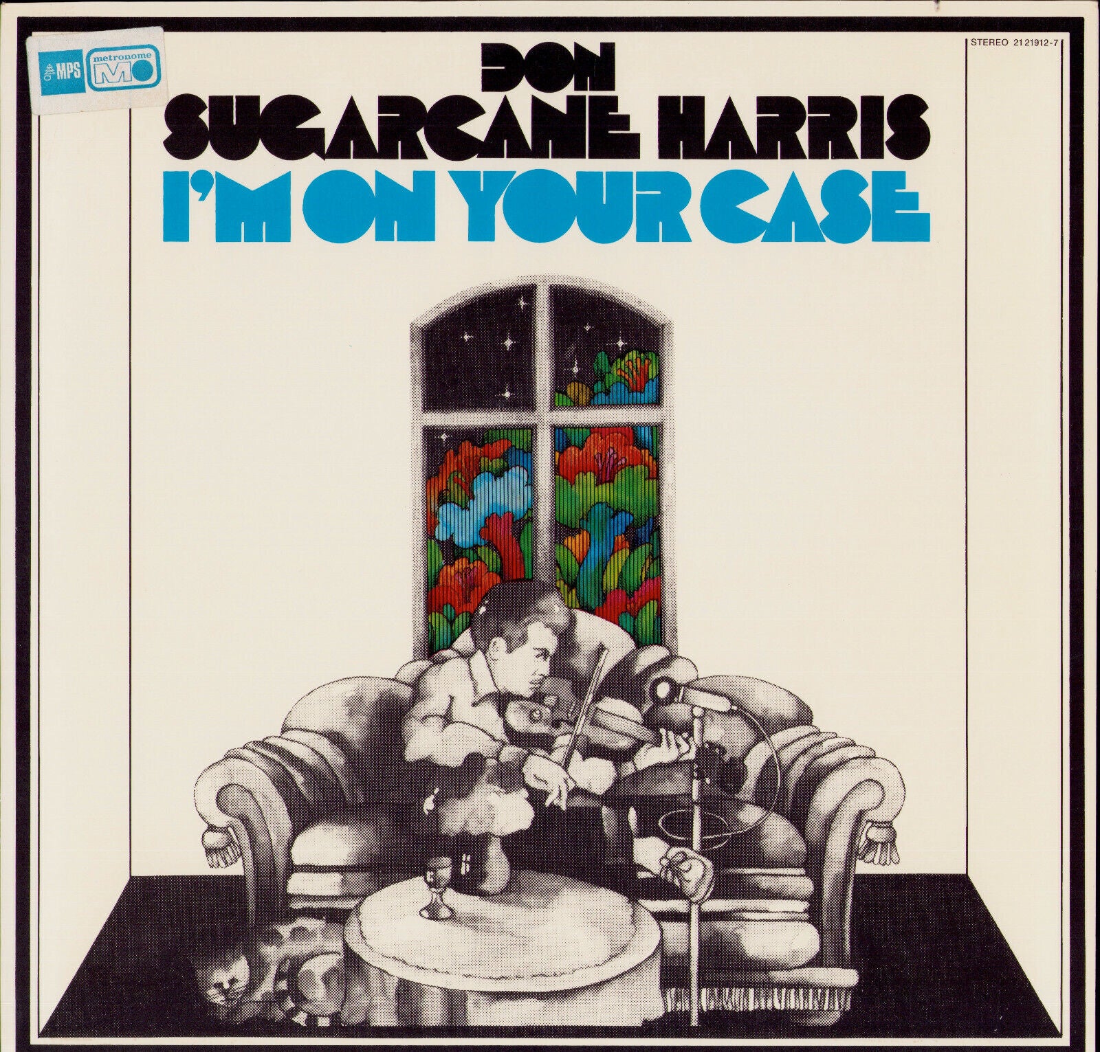 Don "Sugarcane" Harris ‎- I'm On Your Case Vinyl LP