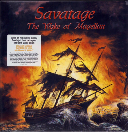 Savatage - The Wake of Magellan Black Vinyl 2LP