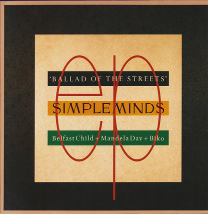 Simple Minds - Ballad Of The Streets Vinyl 12"