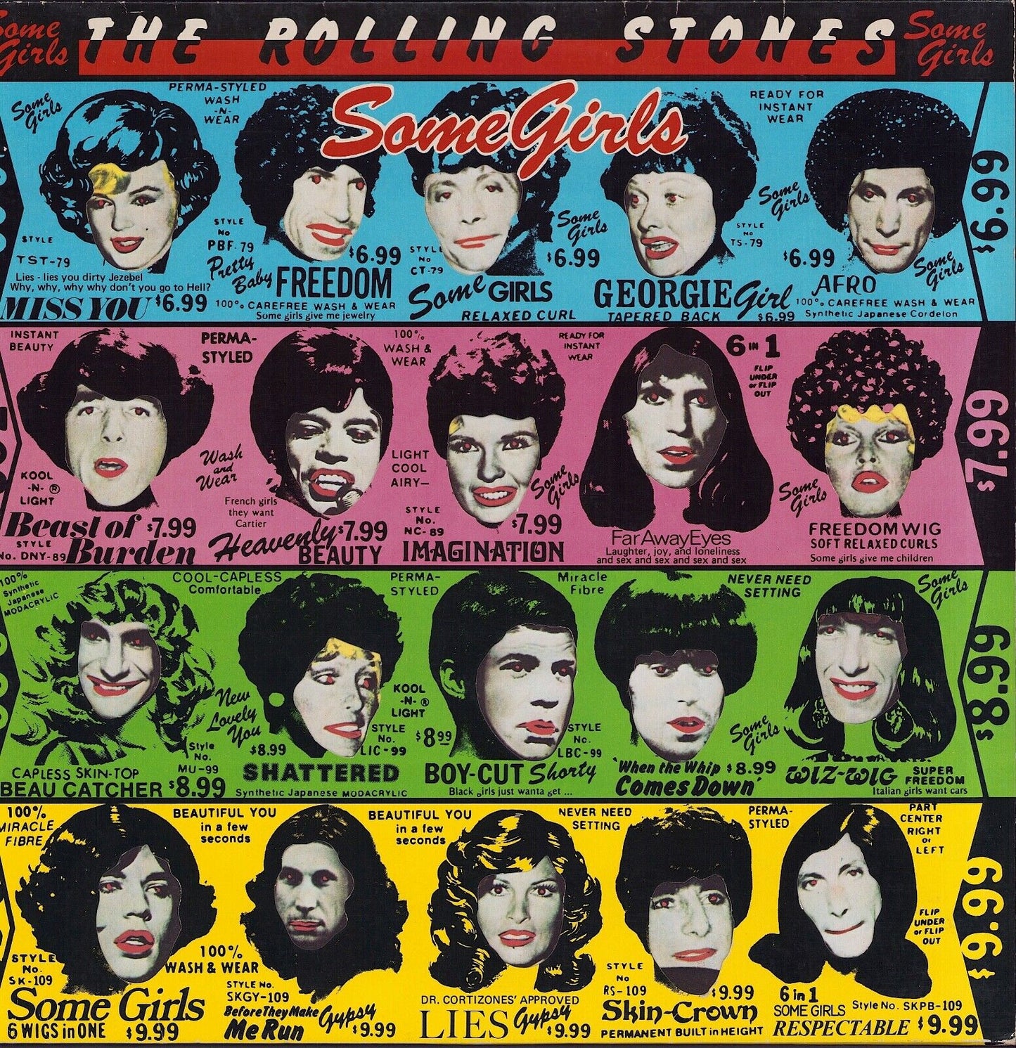 The Rolling Stones ‎- Some Girls Vinyl LP