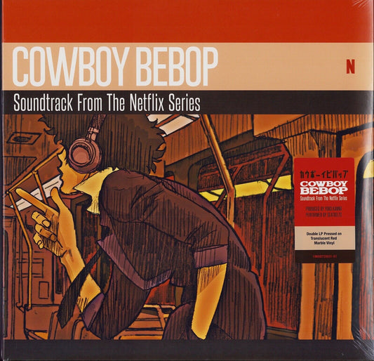 The Seatbelts, Yoko Kanno - Cowboy Bebop Soundtrack From The Netflix Series Translucent Red Marble Vinyl 2LP