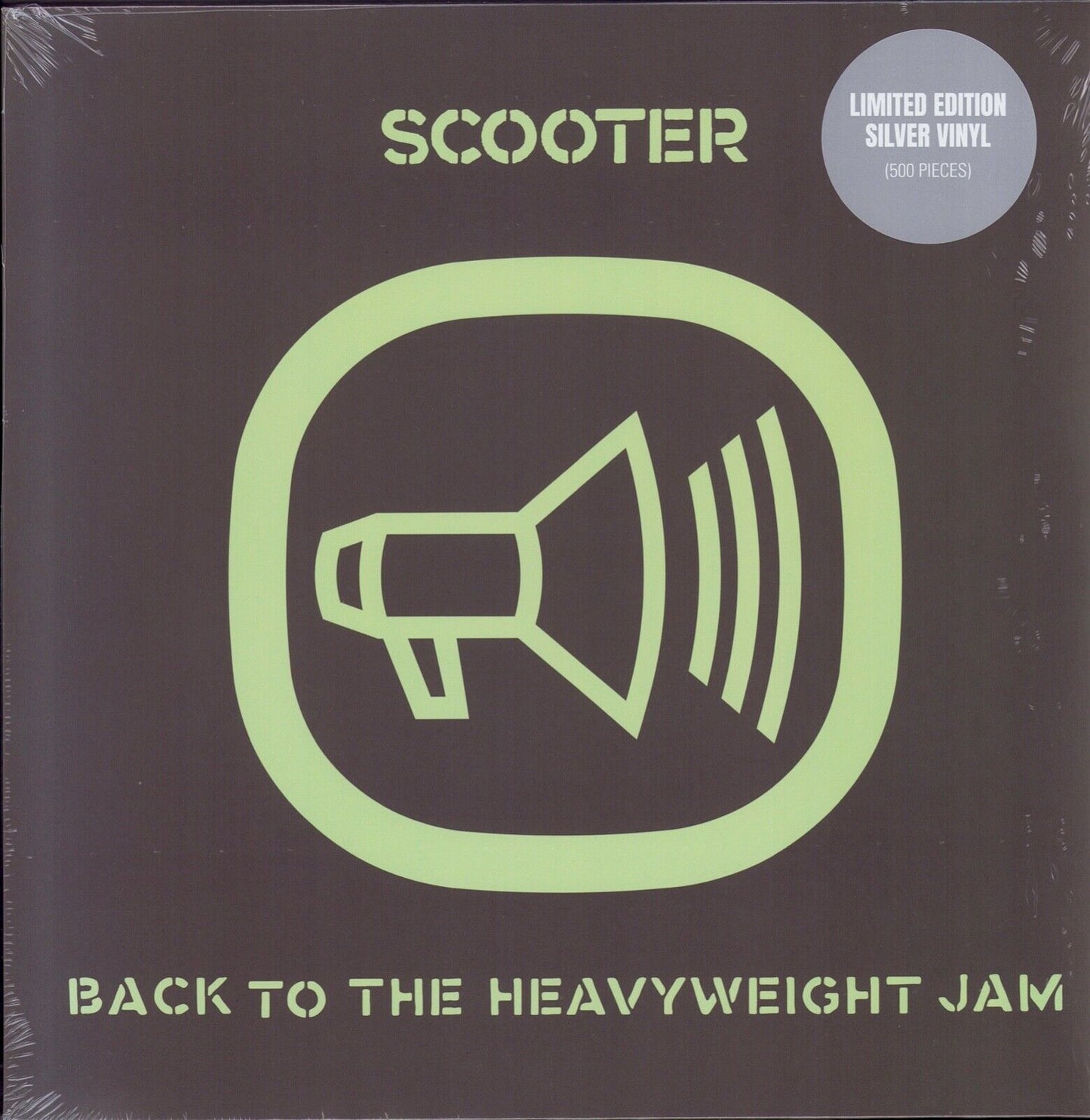 Scooter - Back To The Heavyweight Jam Silver Vinyl LP Limited Edition