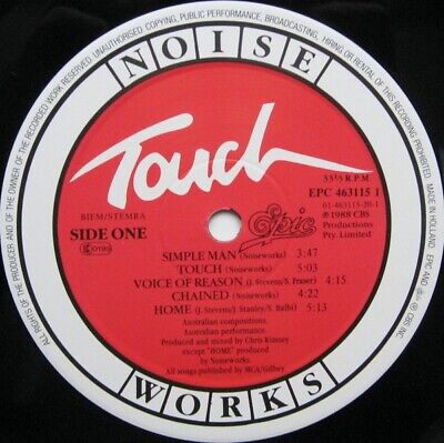 Noiseworks ‎– Touch Vinyl LP