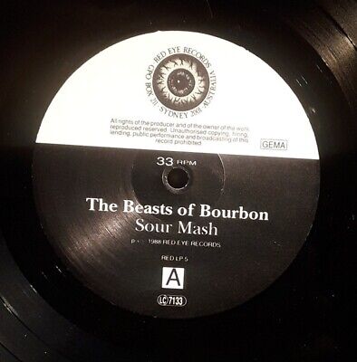 The Beasts Of Bourbon ‎- Sour Mash Vinyl LP