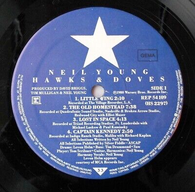 Neil Young - Hawks & Doves Vinyl LP