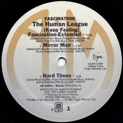 The Human League ‎- Fascination! Vinyl Mini-LP