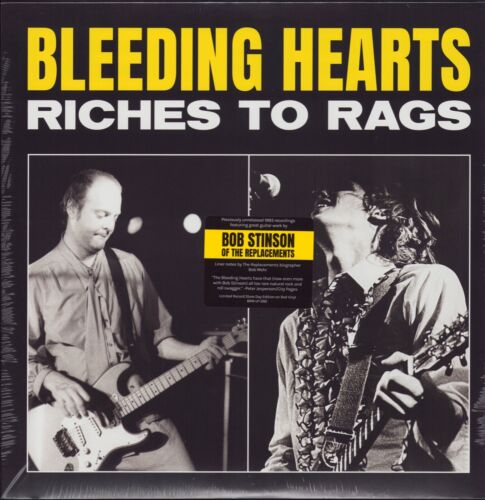 Bleeding Hearts - Riches to Rags Red Vinyl LP
