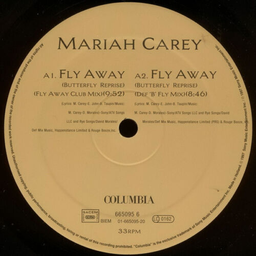Mariah Carey ‎- Butterfly Vinyl 12"