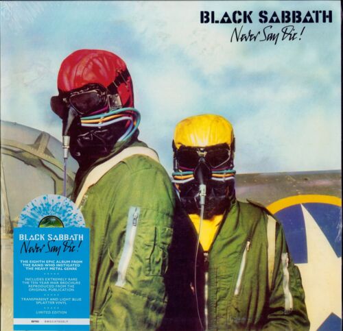 Black Sabbath ‎- Never Say Die! (Splatter Vinyl LP) Limited Edition