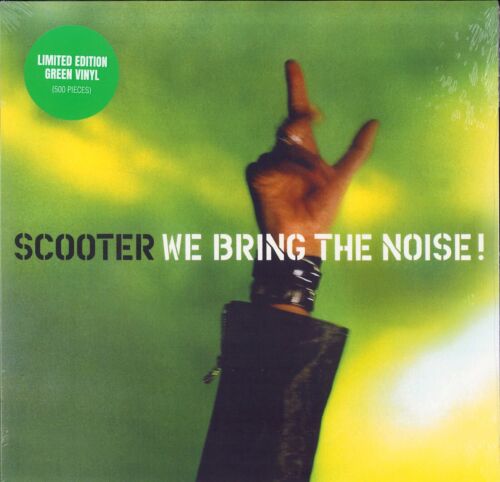 Scooter ‎– We Bring The Noise! Green Vinyl LP